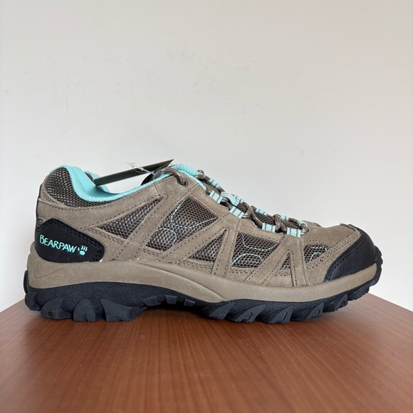BearPaw Shoes - Bearpaw Olympus Women's Hiking Trail Walking Shoes Boots Taupe size 9.5